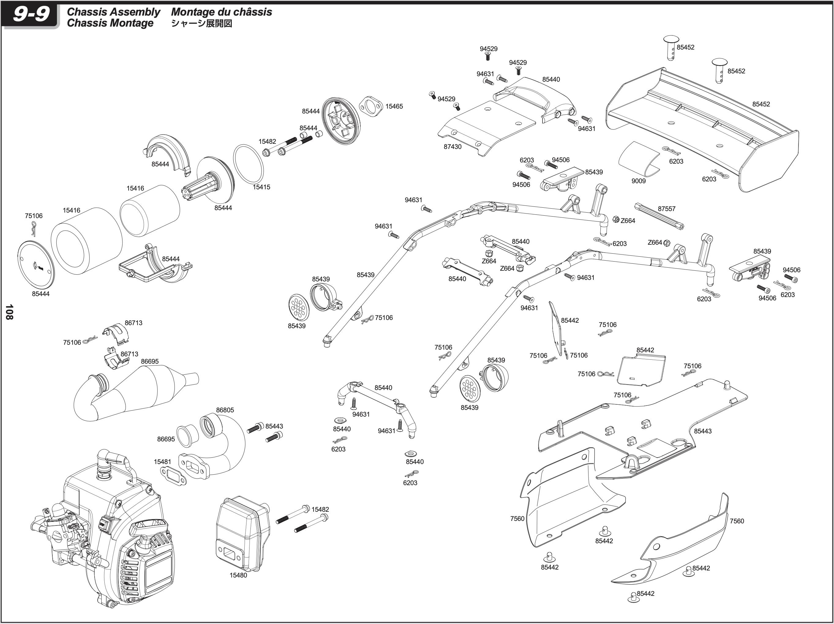 Diagram - 5B Chassis Assembly