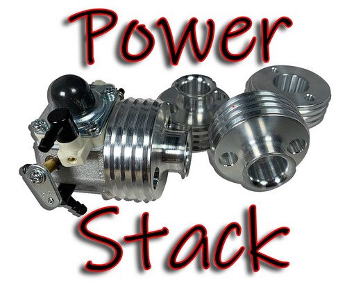 OBR POWER STACK / VELOCITY STACK in Aluminum
