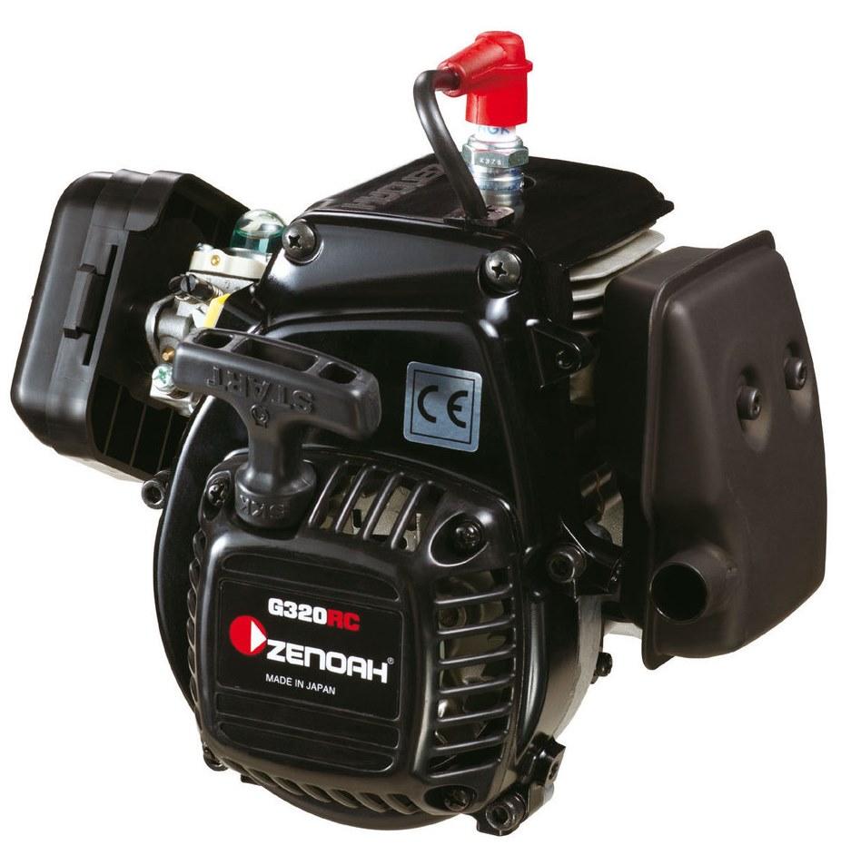 ESP Ported Zenoah G320RC 31.8cc 4-Bolt Engine - Complete