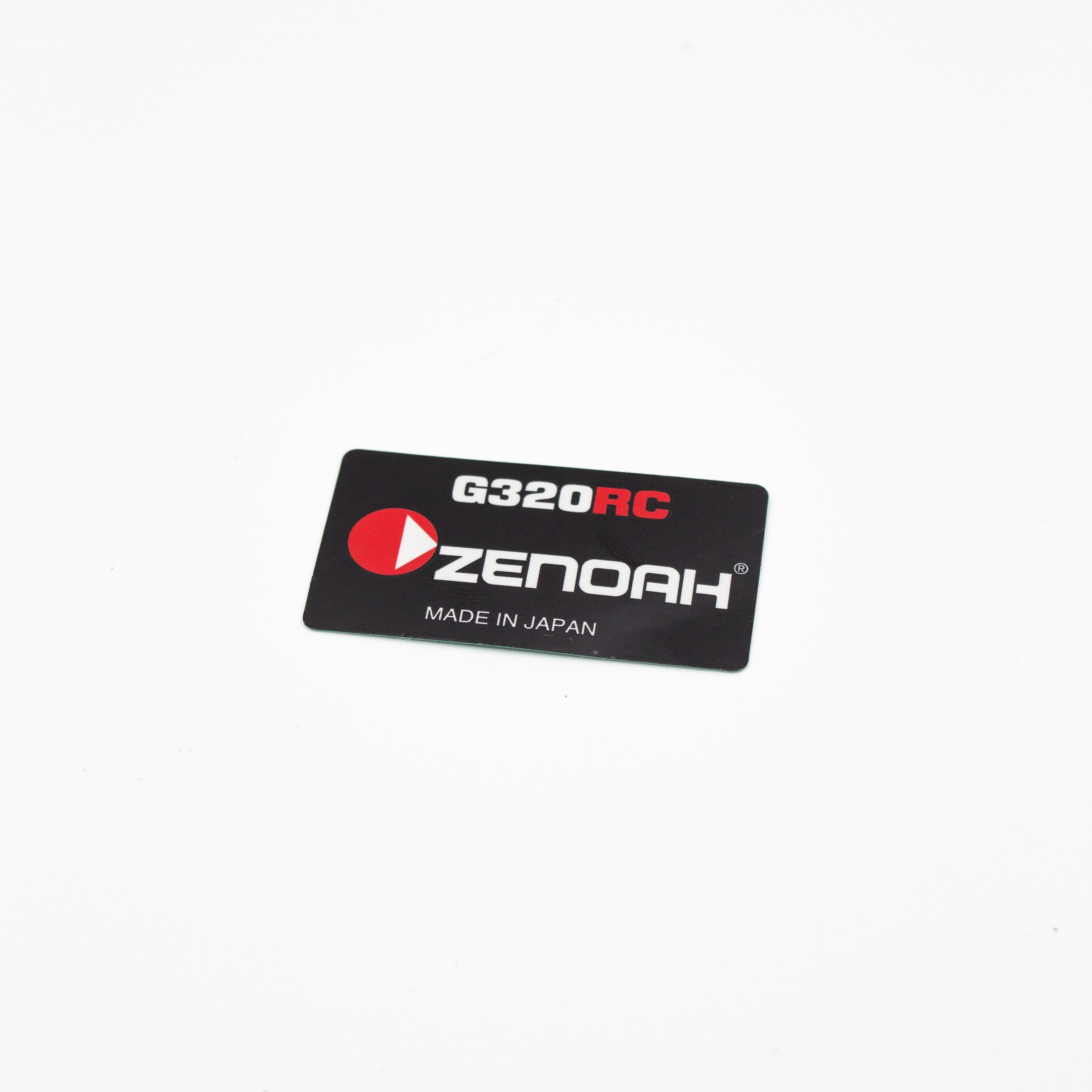 Zenoah G320RC Pullstart Decal Sticker 585876701