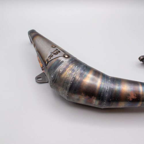 Bartolone 32cc Tuned Pipe for Losi 5ive Zenoah G320 - Raw Finish