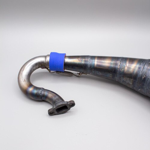 Bartolone 32cc Tuned Pipe for Losi 5ive Zenoah G320 - Raw manifold