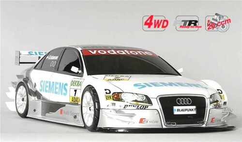 Ready to Run Sportsline 4WD-530 Audi A4 DTM - Paint Siemens
