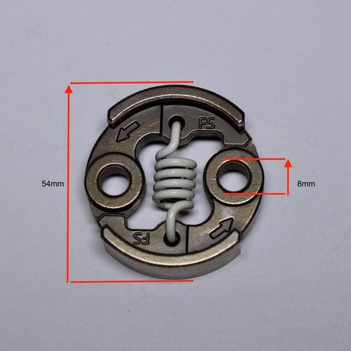 FS Racing 54mm Full Metal Clutch Shoes dimensions