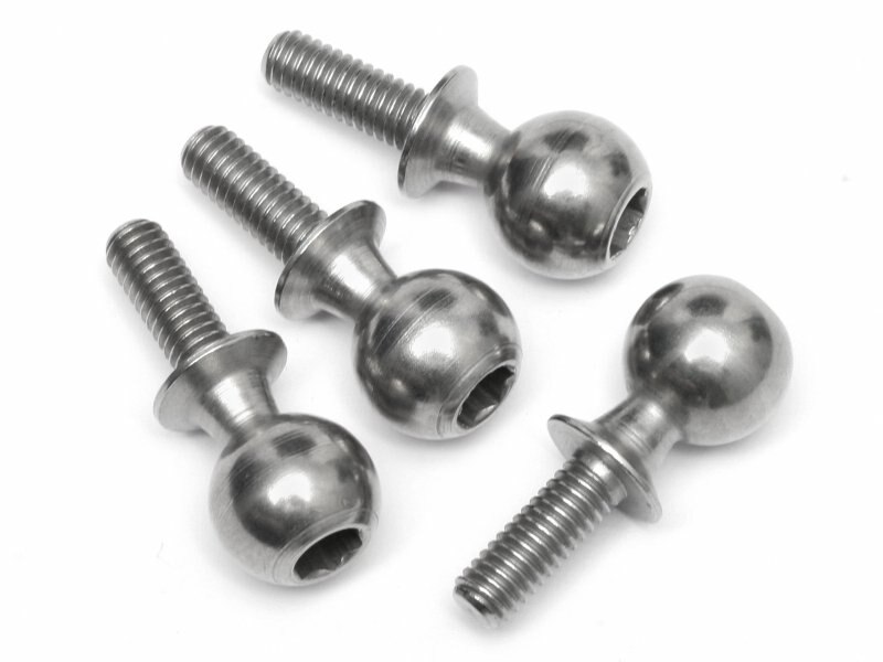 HPI 86411 Ball End Screw Set 10x25mm
