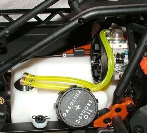 Full-Force RC v2 High Flow Fuel Line Kit on HPI Baja
