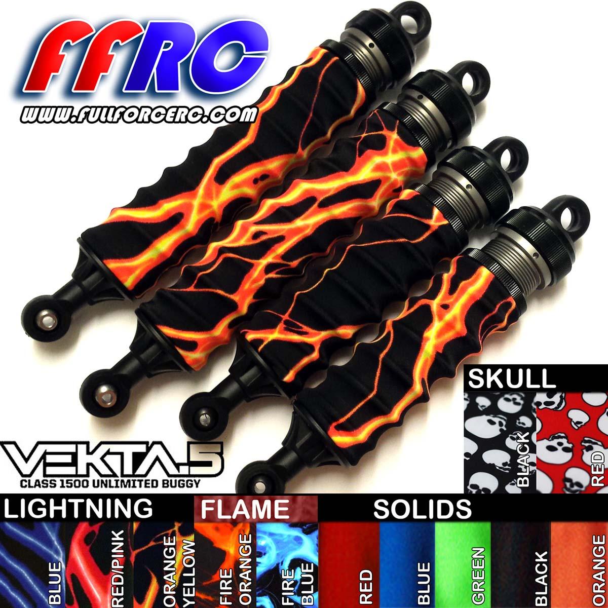 FullForce RC Kraken Vekta Shock Boots (Set of 4)
