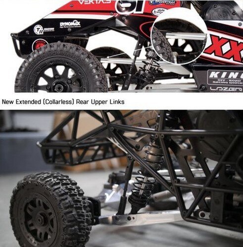 Kraken RC 1 / 5 VEKTA.5 Levi Shirley Pro 4WD Gas Kit suspension