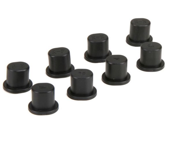Ｌバブ Losi Hinge Pin Brace Inserts Set: MTXL/DBXL-E/DBXL 2.0 - LOS254009