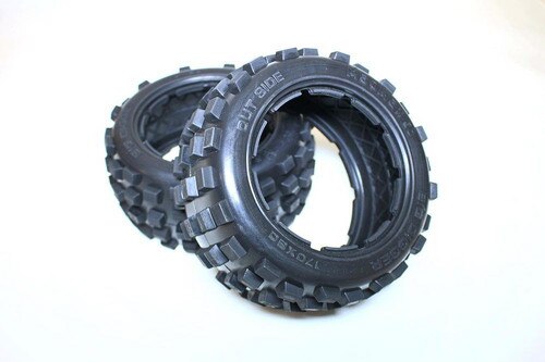 MadMax Big Digger MX Offroad rear tire Set for HPI Baja 5b