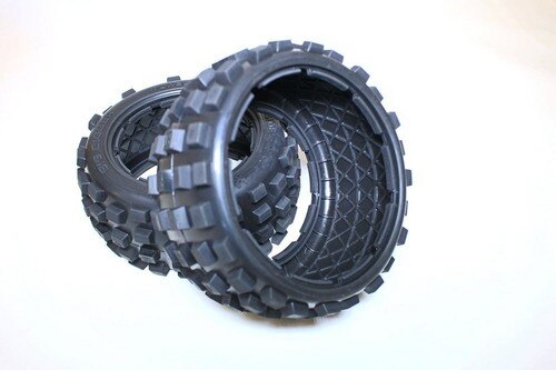 MadMax Big Digger MX Offroad rear tire Set for HPI Baja 5b
