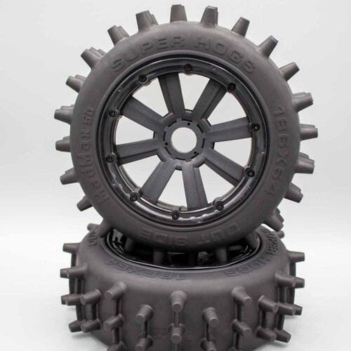 MadMax Complete Assembled Super Hogs Off Road tire/wheel set FRONT size