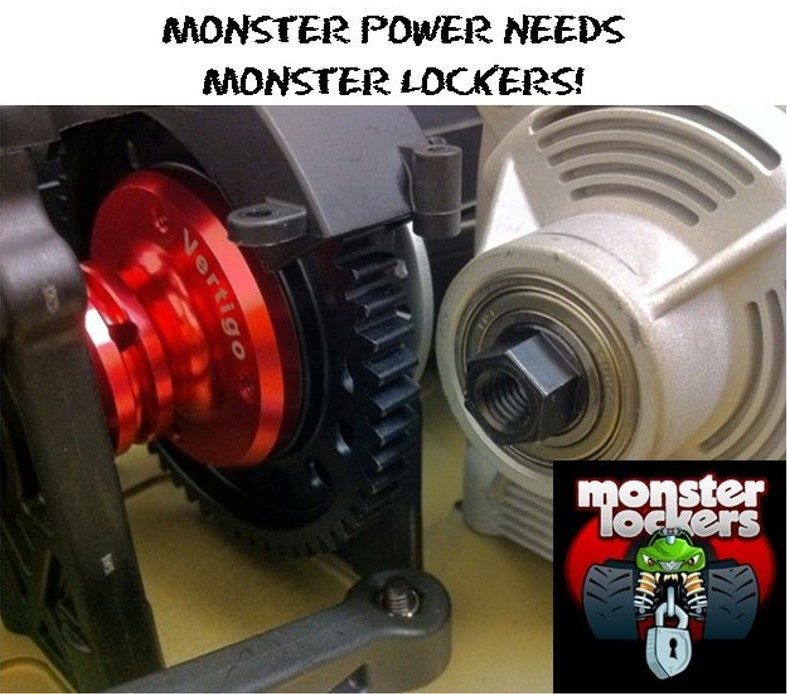 Vertigo Performance 100608 Losi 5IVE-T Monster Locker Diff Spool