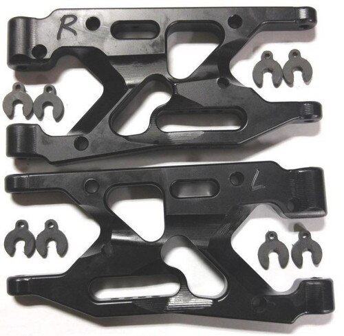 Turtle Racing Ridgeback Rear Arms for Losi 5ive FLAT Style top