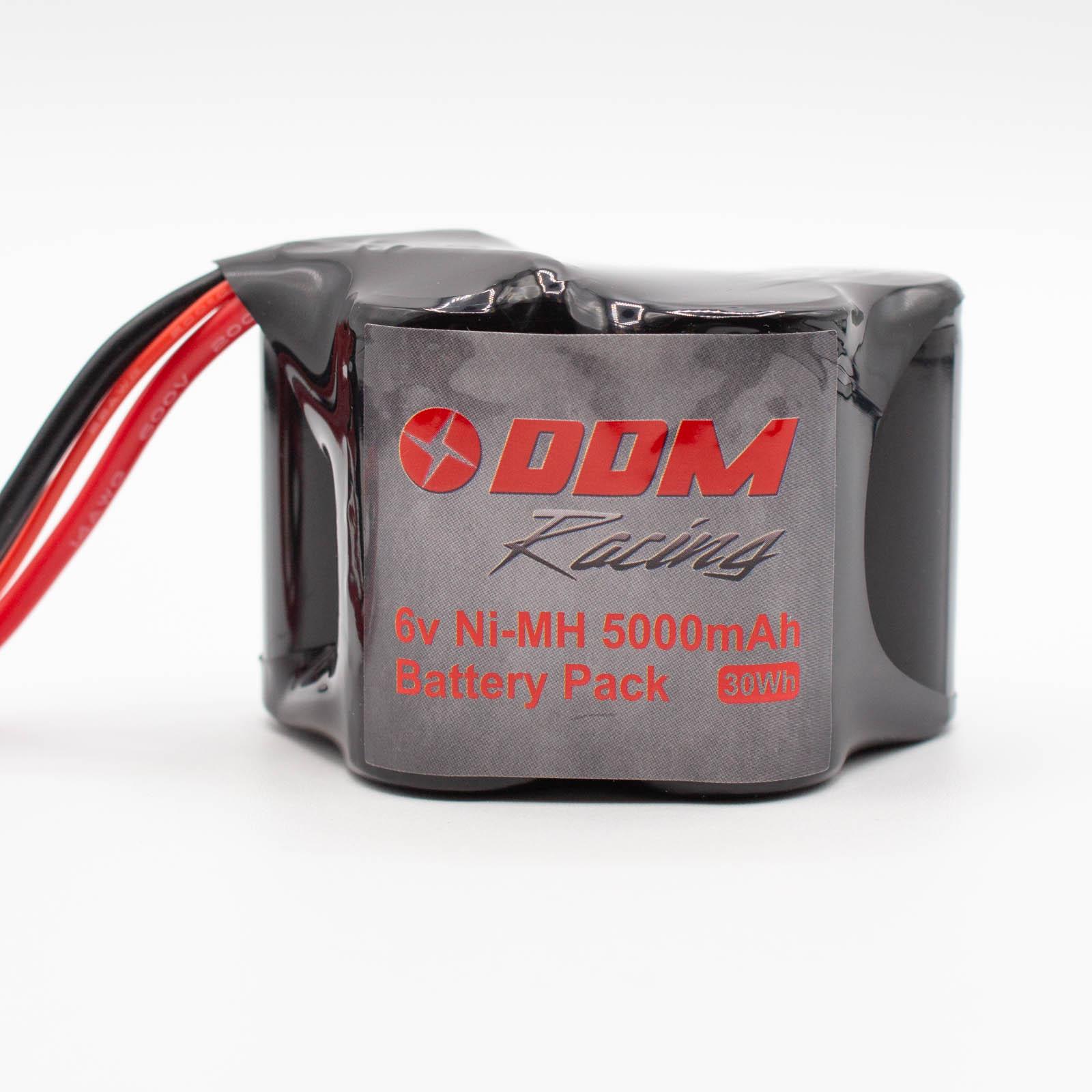 DDM Black Magic 6v Ni MH 5000mAh Hump Receiver Battery Pack for HPI Baja 5B 5T 5SC