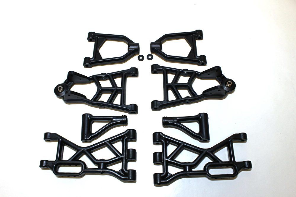 Purple metal alloy Rear A arm set for hpi rv baja 5b 5t 5sc buggy truck 
