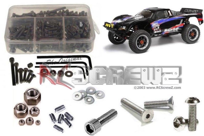 SCREW KIT BY FULLFORCE RC INCULDES BEARINGS! HPI BAJA 5B 5T 5SC PIT BOX 